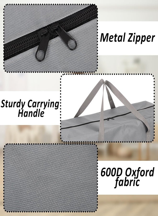 DANHMAO Carrying Bag Compatible with Graco Pack n Play,Waterproof Lightweight Playard Storage Duffle Bags for Graco Pack n Play for Travel and Storage（Grey） - Image 4